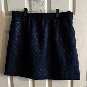 LOFT Midnight Blue A-Line Skirt
